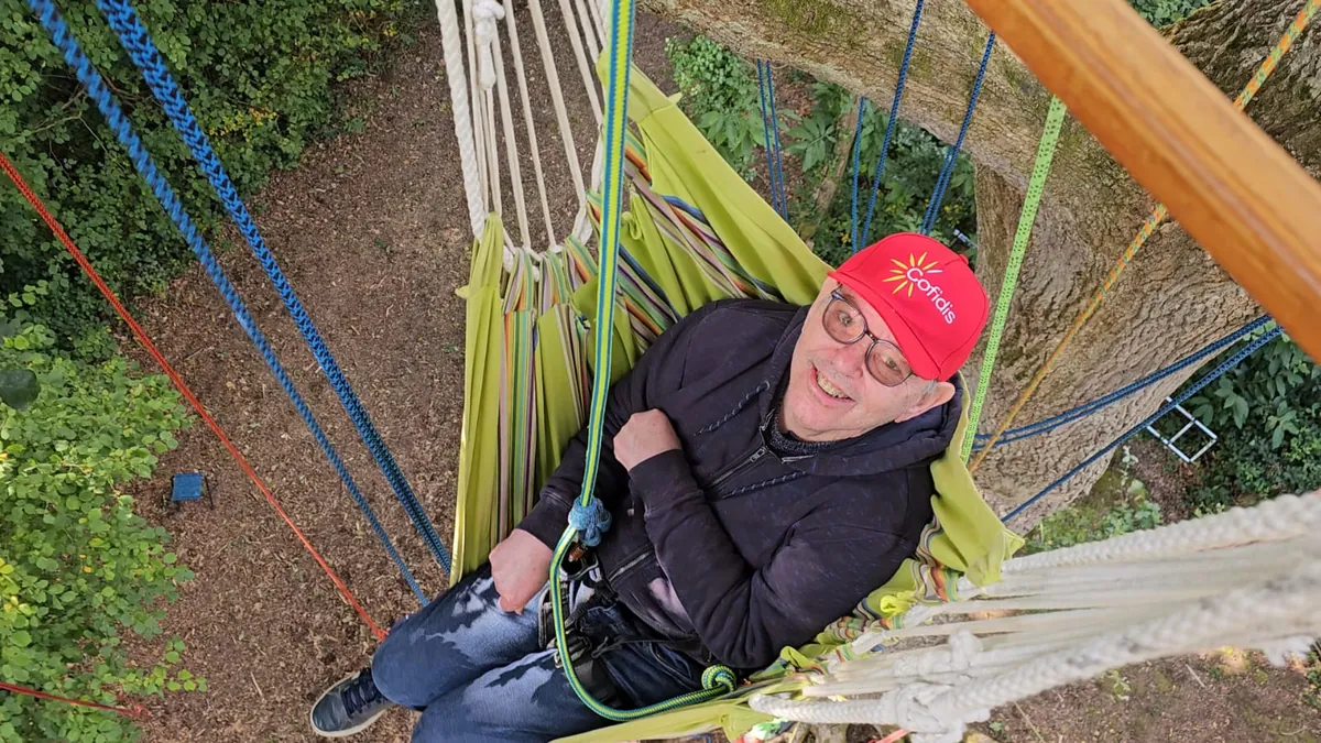 Atelier thérapeutique grimpe d'arbre handigrimpeurs Bretagne - Photo 6