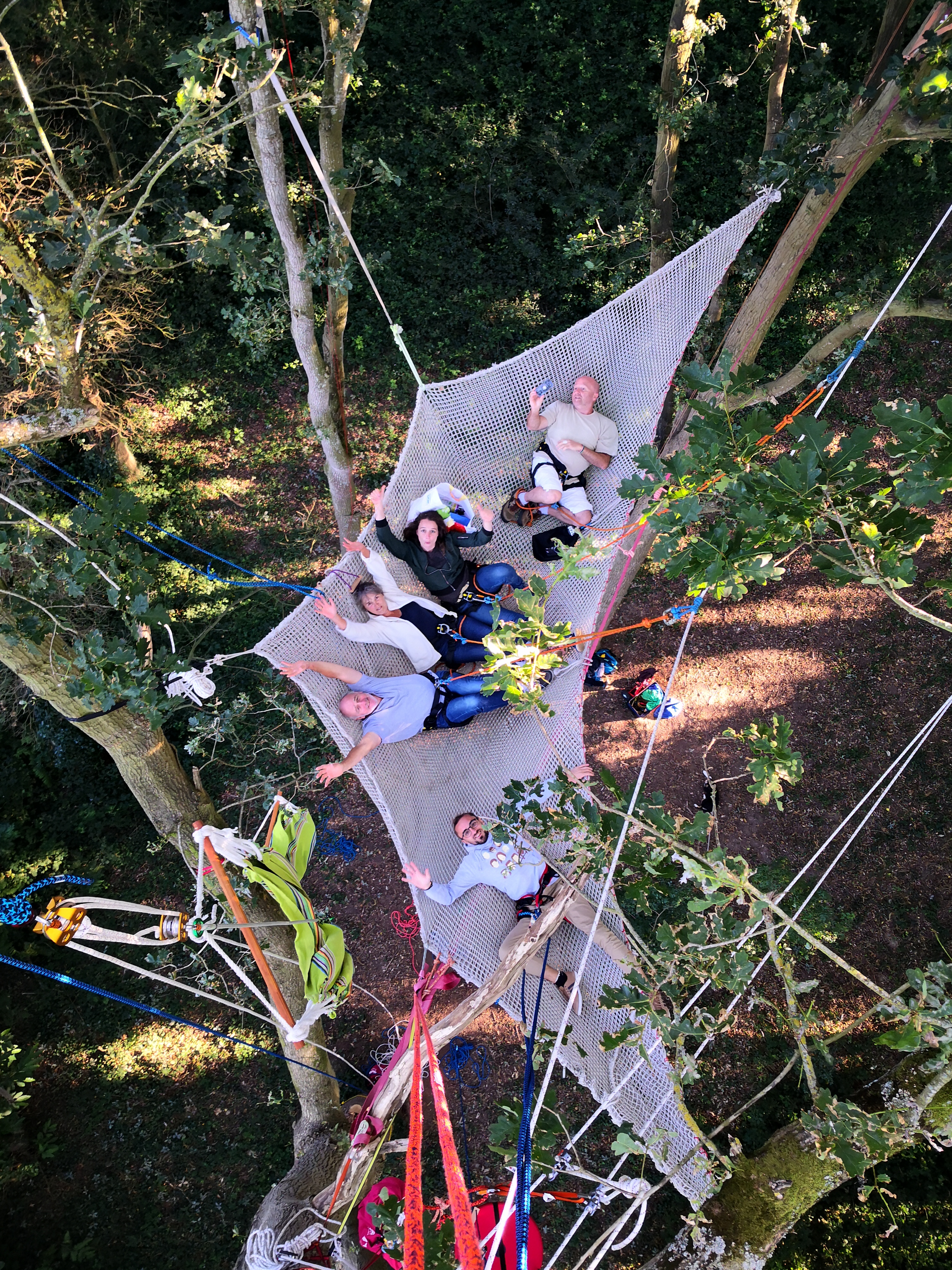 Grimpe arbre entreprise team building - Beaussais-sur-Mer, Bretagne, Côtes-d'Armor